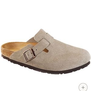 Birkenstock Boston Soft Footbed Suede Clog